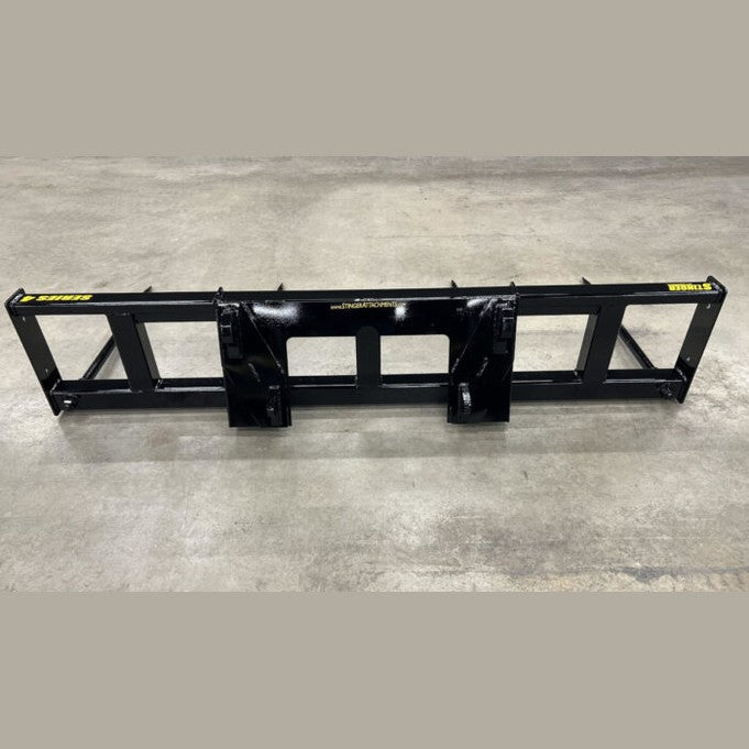 Stinger Attachments Wheel Loader Bale Spear – Series 4 (BS4) Double Large Round Bale Mover - Stinger Attachments - Beacon Attachments