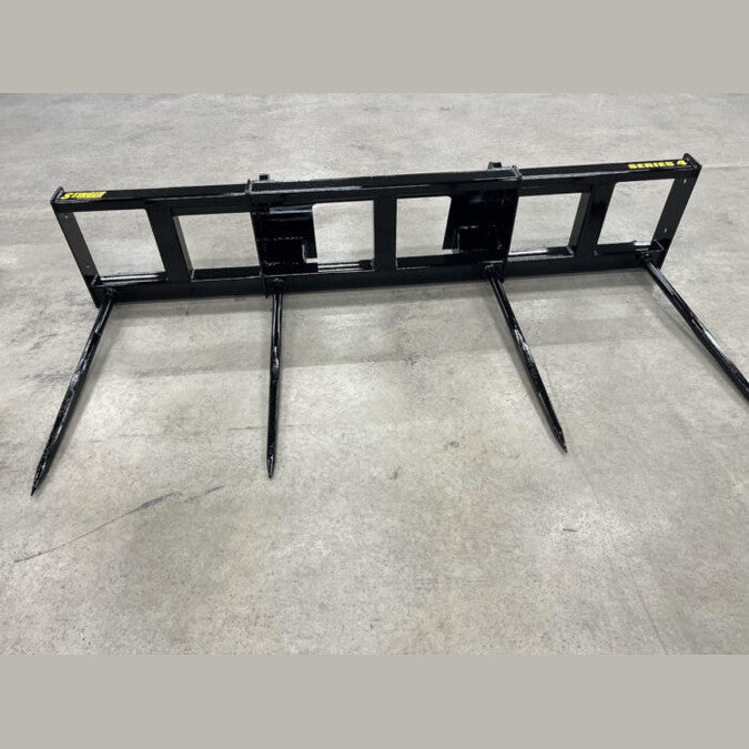 Stinger Attachments Wheel Loader Bale Spear – Series 4 (BS4) Double Large Round Bale Mover - Stinger Attachments - Beacon Attachments