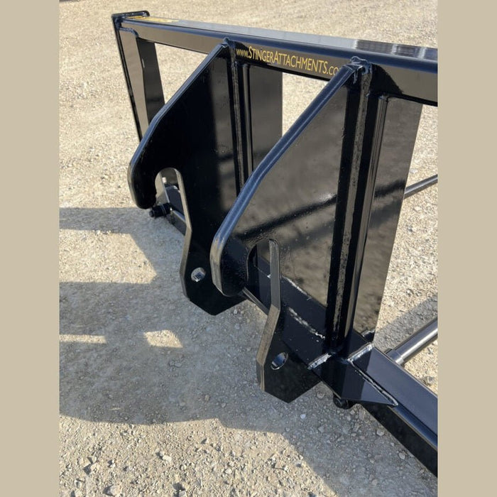 Stinger Attachments Wheel Loader Bale Spear – Series 4 (BS4) Large Square Bale Mover - Stinger Attachments - Beacon Attachments