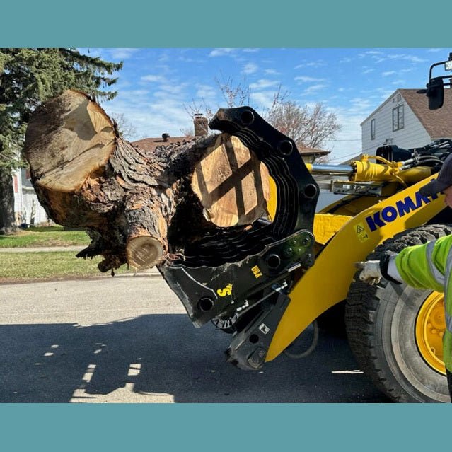 Stinger Attachments Wheel Loader CG - XD Clam Grapple (CG - XD) - Stinger Attachments - Beacon Attachments