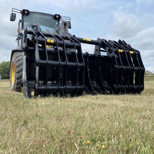 Stinger Attachments Wheel Loader CG - XD Clam Grapple (CG - XD) - Stinger Attachments - Beacon Attachments