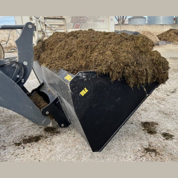 Stinger Attachments Wheel Loader High Volume Material Bucket (MBHV - WL) - Stinger Attachments - Beacon Attachments