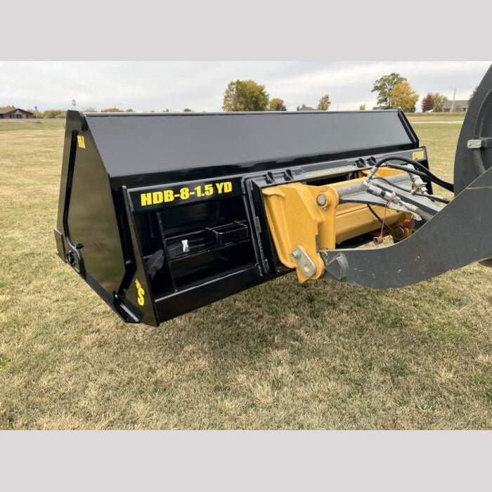 Stinger Attachments Wheel Loader Hydraulic Dump Bucket (HDB - WL) - Stinger Attachments - Beacon Attachments