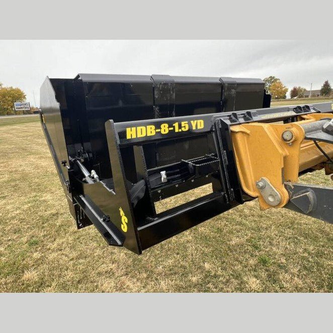 Stinger Attachments Wheel Loader Hydraulic Dump Bucket (HDB - WL) - Stinger Attachments - Beacon Attachments
