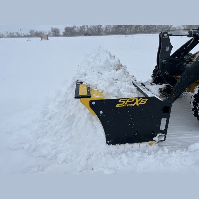 Stinger Attachments Wheel Loader Snow Pusher Extreme For Skid Steers - Stinger Attachments - Beacon Attachments