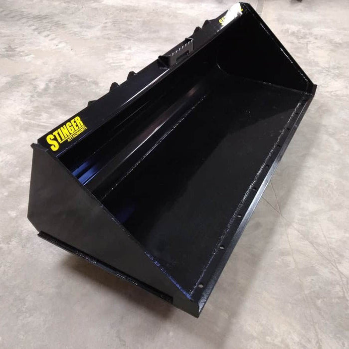 Stingers Attachments Tractor Material Bucket – Series 1 (MB1) For Skid Steers & Utility Tractors - Stinger Attachments - Beacon Attachments