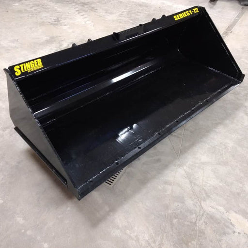 Stingers Attachments Tractor Material Bucket – Series 1 (MB1) For Skid Steers & Utility Tractors - Stinger Attachments - Beacon Attachments